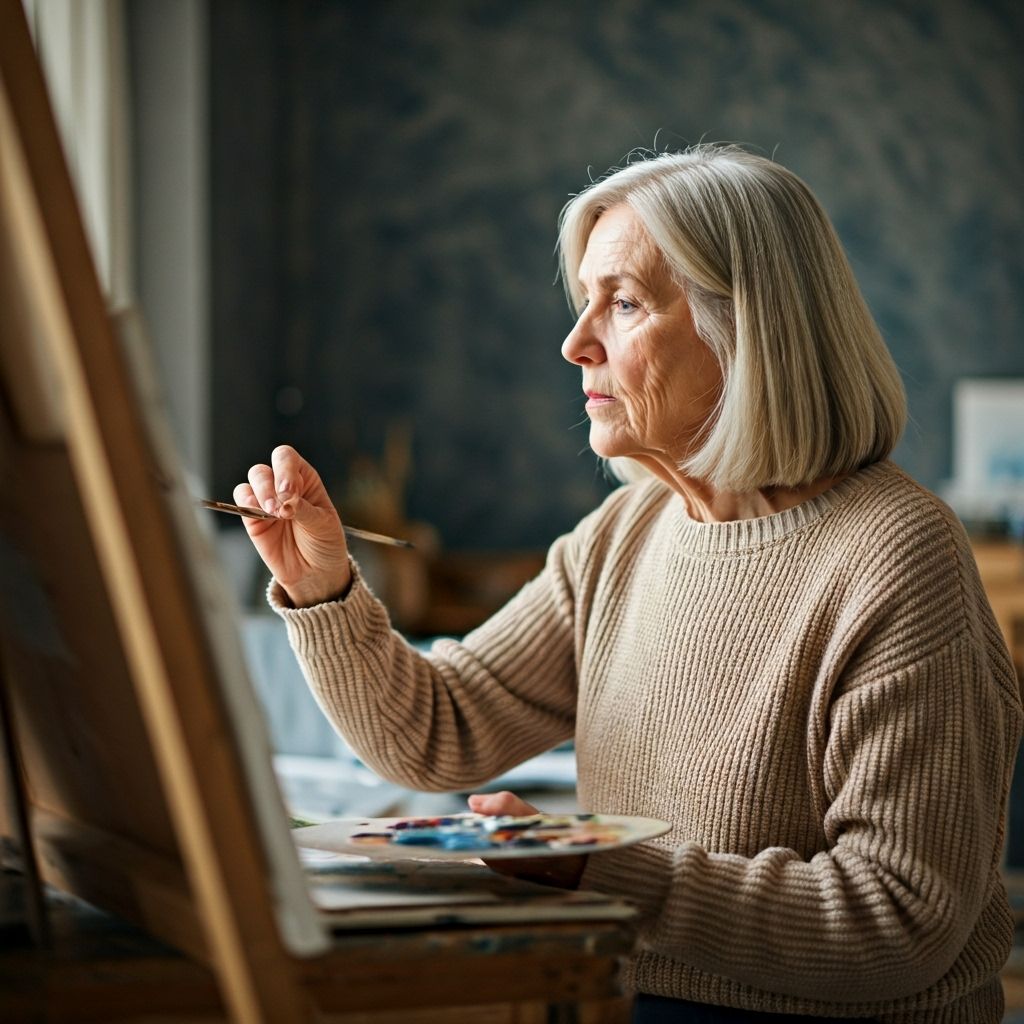 Artist at Work by JD Art Studio