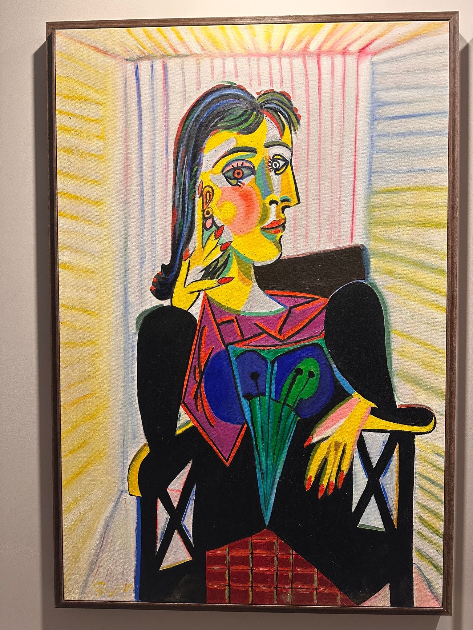 Cubist Woman