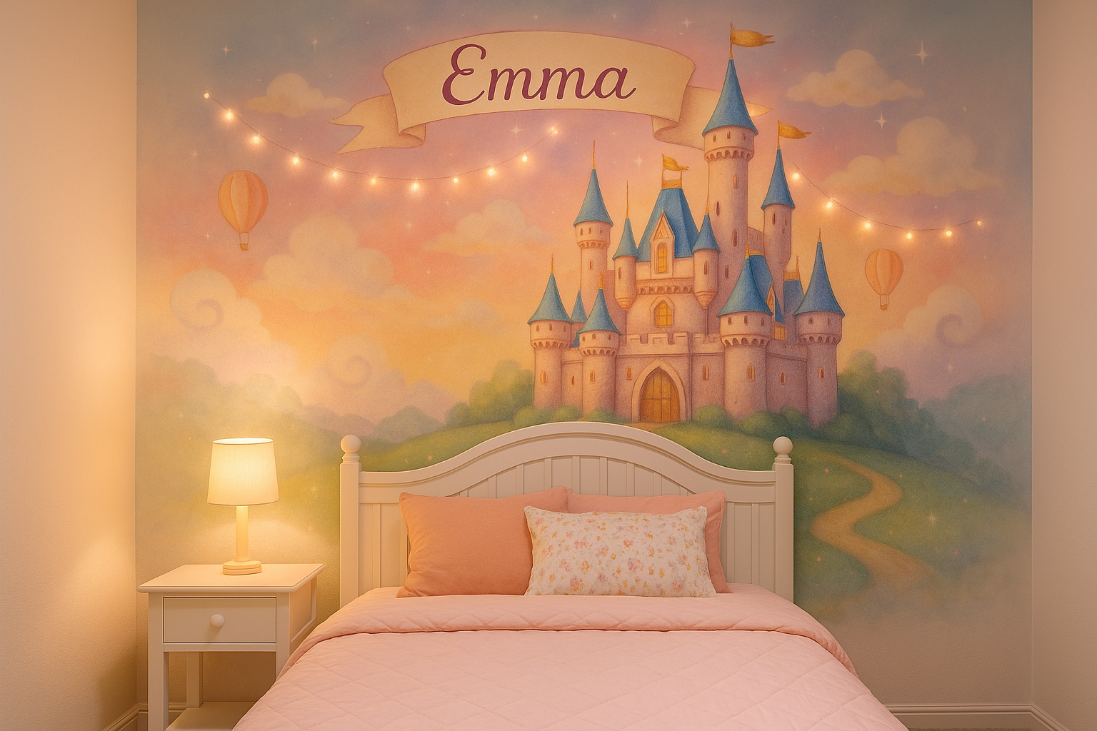 Princess Castles Mural